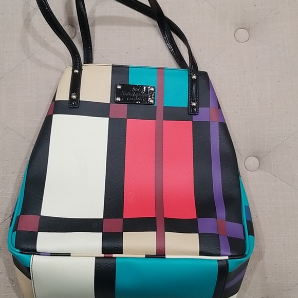 Kate Spade Perry Street Plaid Michelle Tote